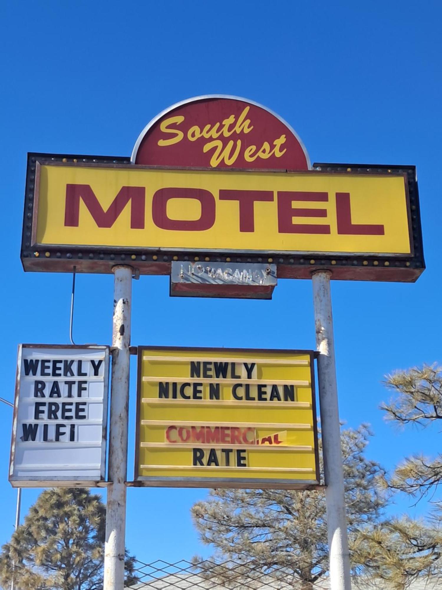 South West Motel Grants Buitenkant foto